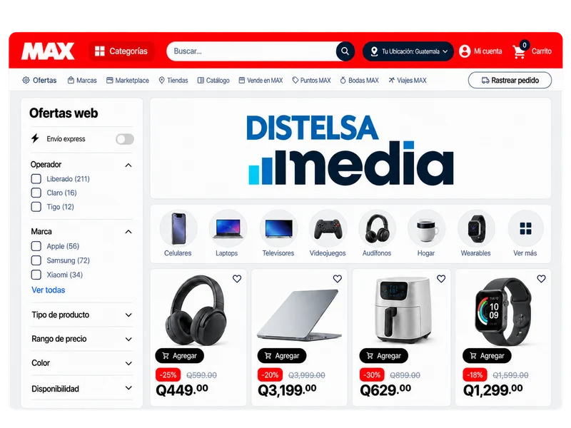 Mockup de Display Banners