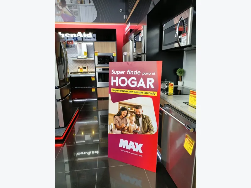 Fotografía de Standee en tienda