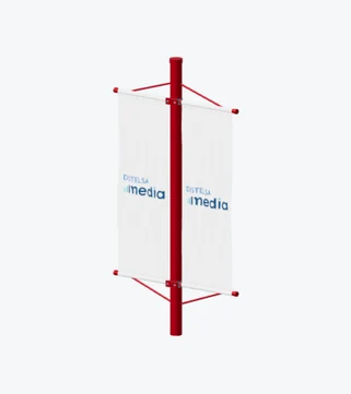 Vista del modelo 3D de Banderolas