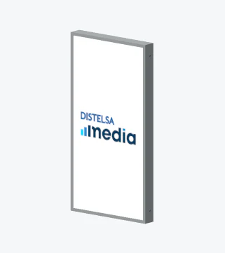 Vista del modelo 3D de Caja de luz